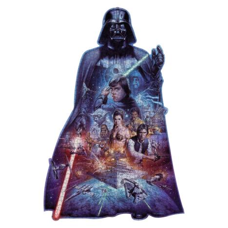 Darth Vader Silhouette Star Wars 1098pc Jigsaw Puzzle Extra Image 1